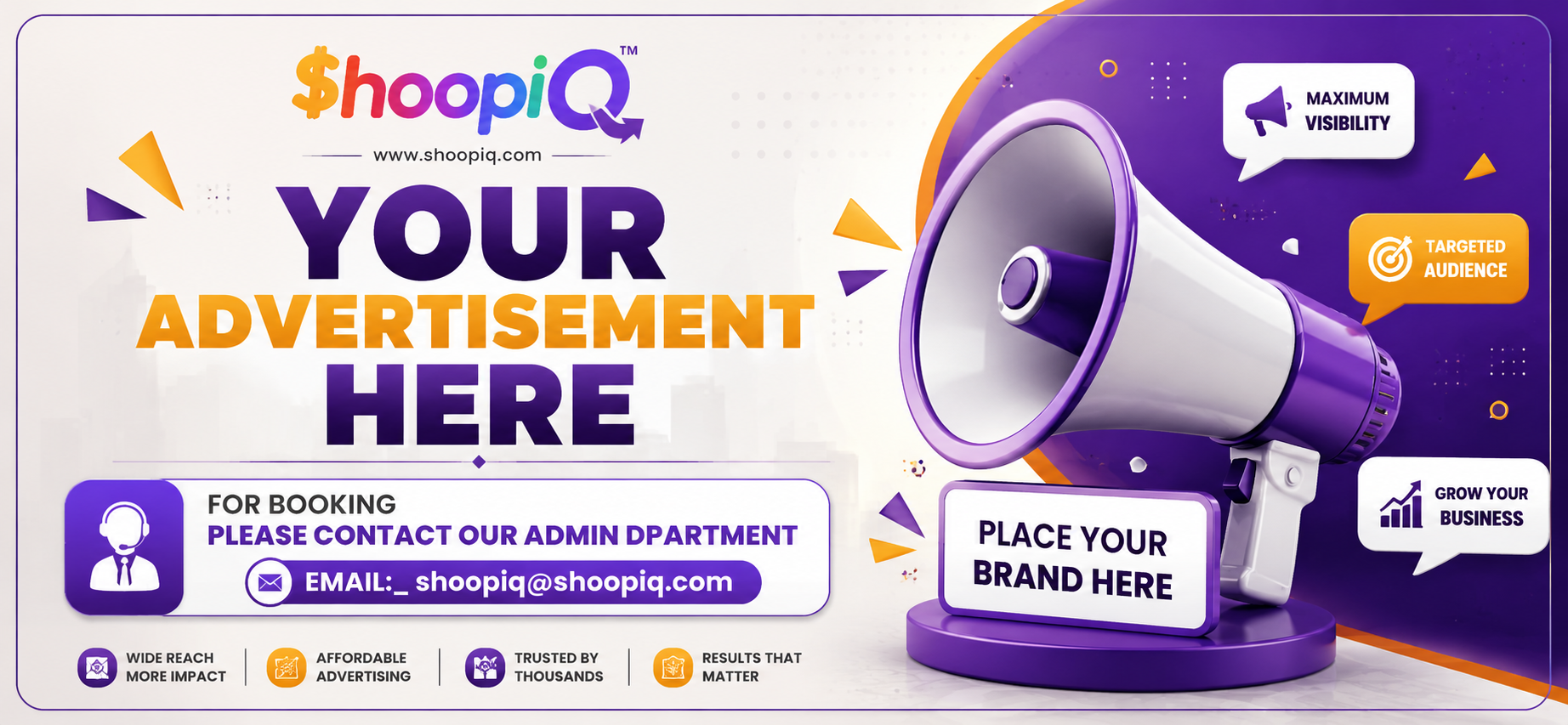 SHOOPIQ ADVERTISEMENT